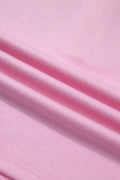 Pink Solid Color Sleeveless Zipper Tank and Skort Set