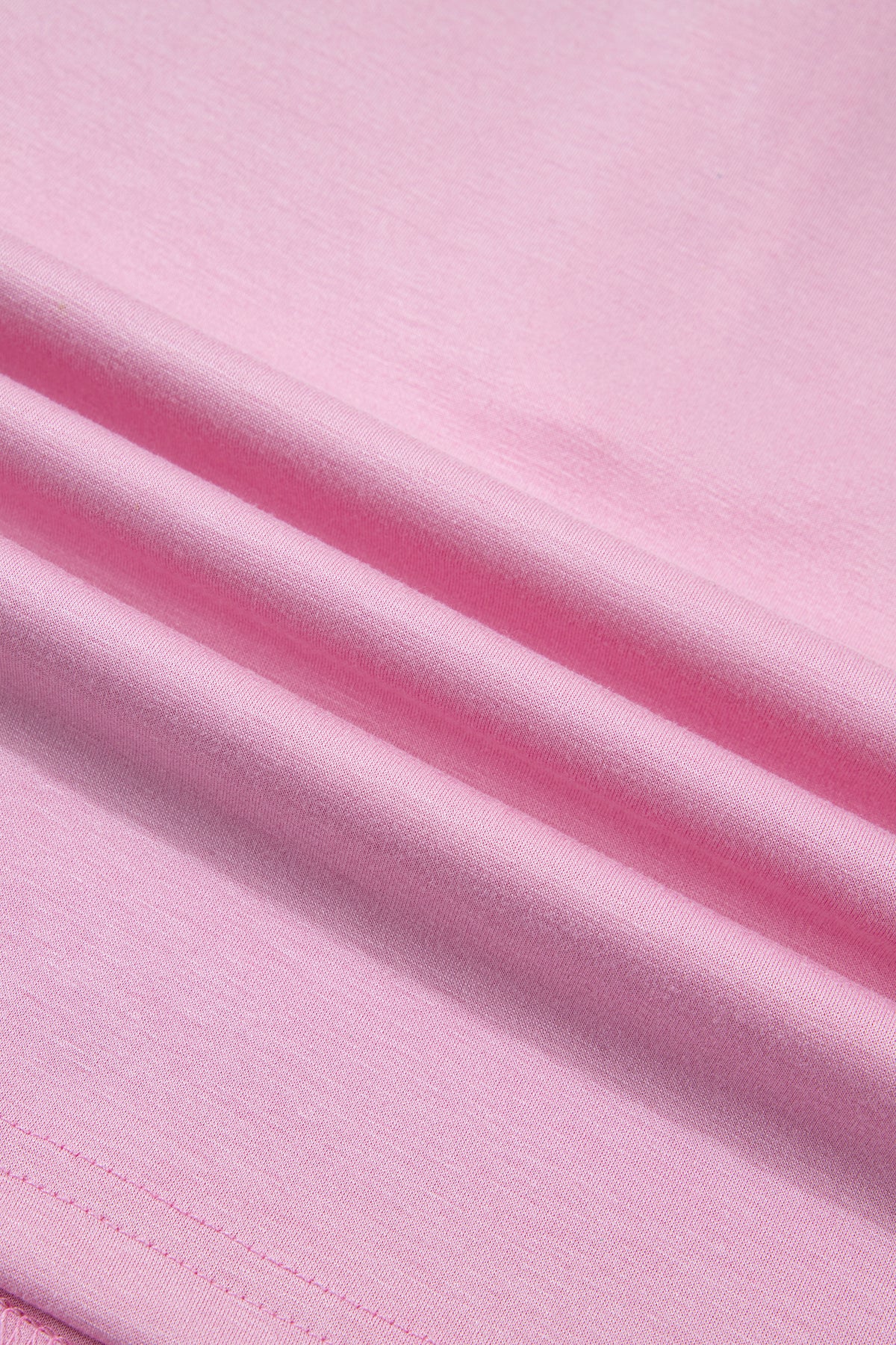 Pink Solid Color Sleeveless Zipper Tank and Skort Set