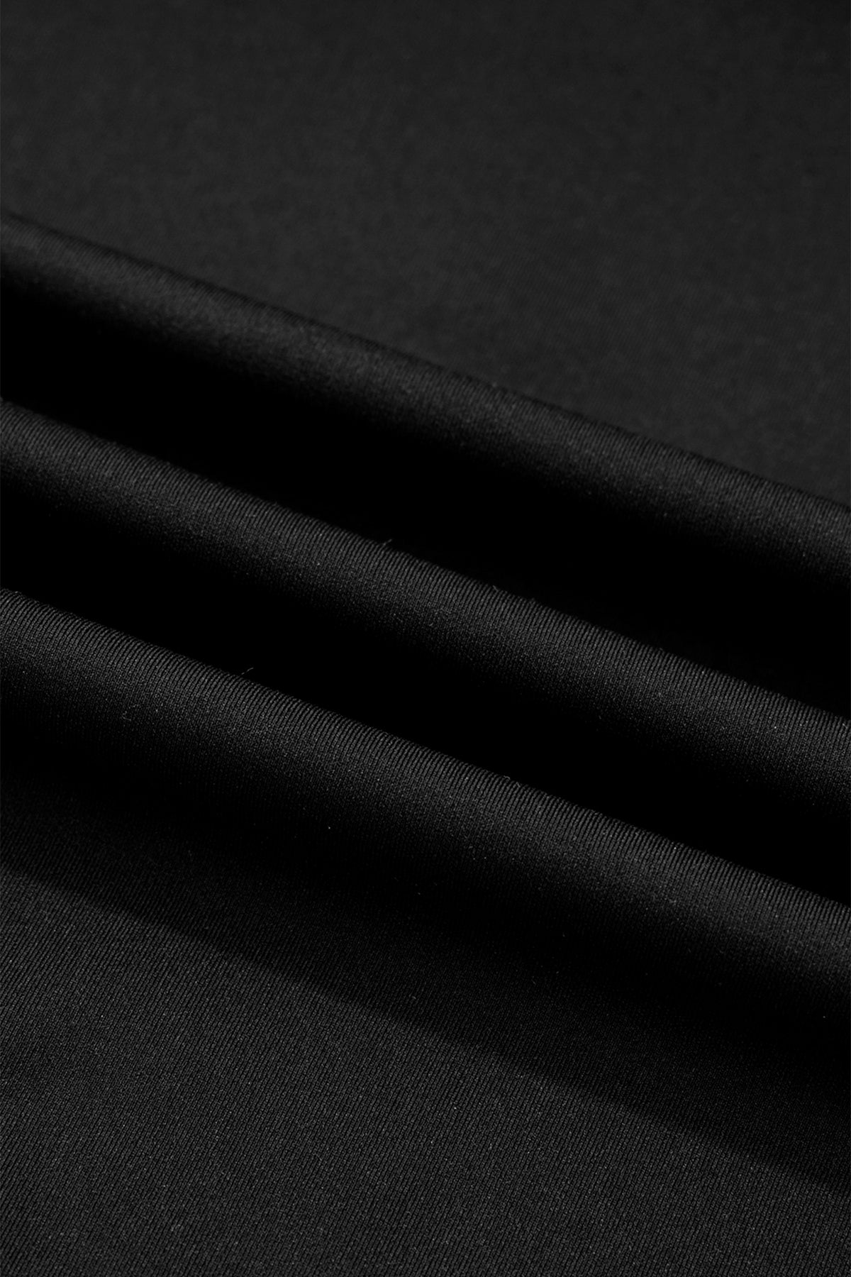Black Solid Color Wide Strap Splicing Athleisure Tank Top