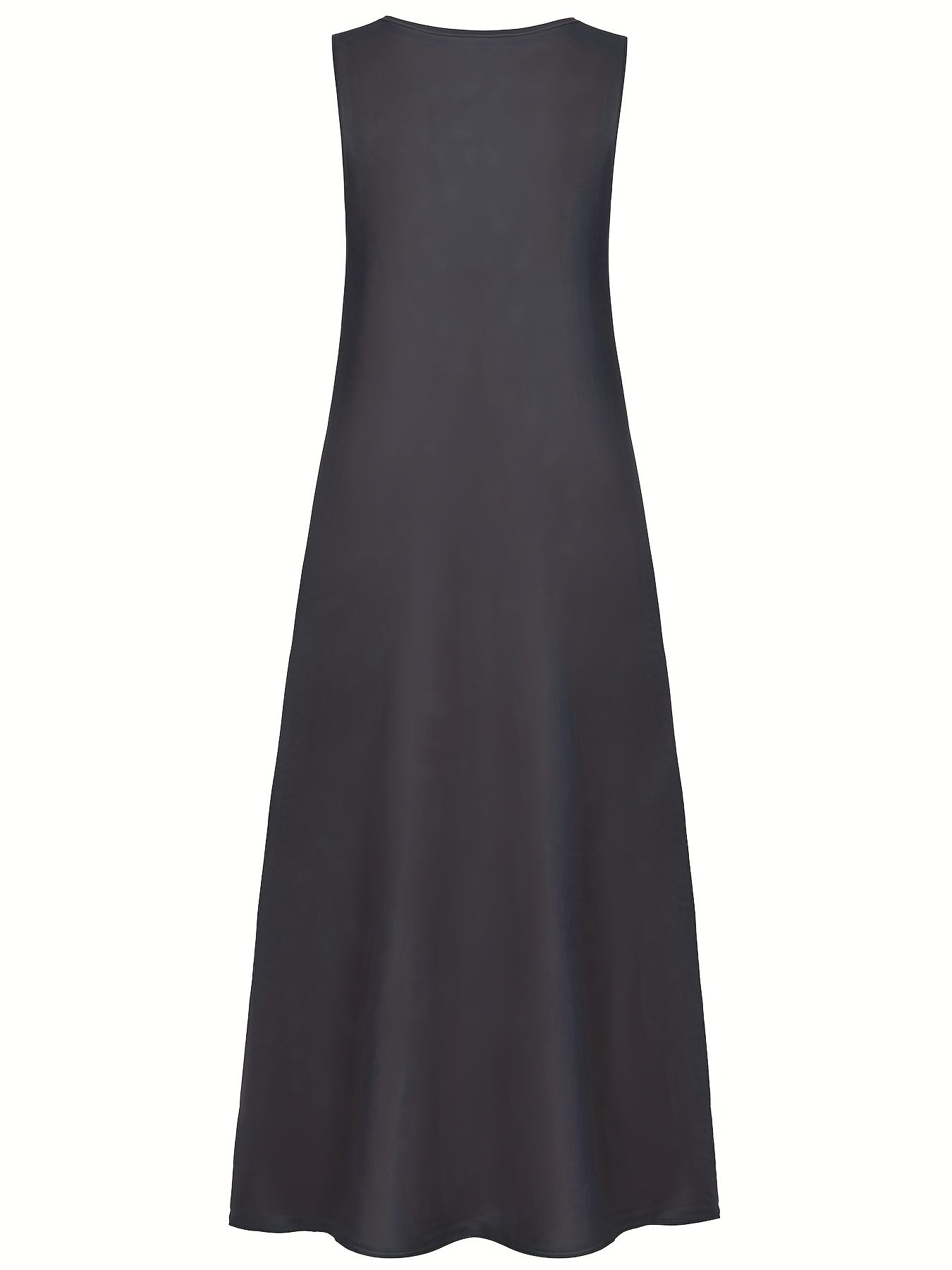 Sleeveless Maxi Tank Dress, Casual Every Day Dress