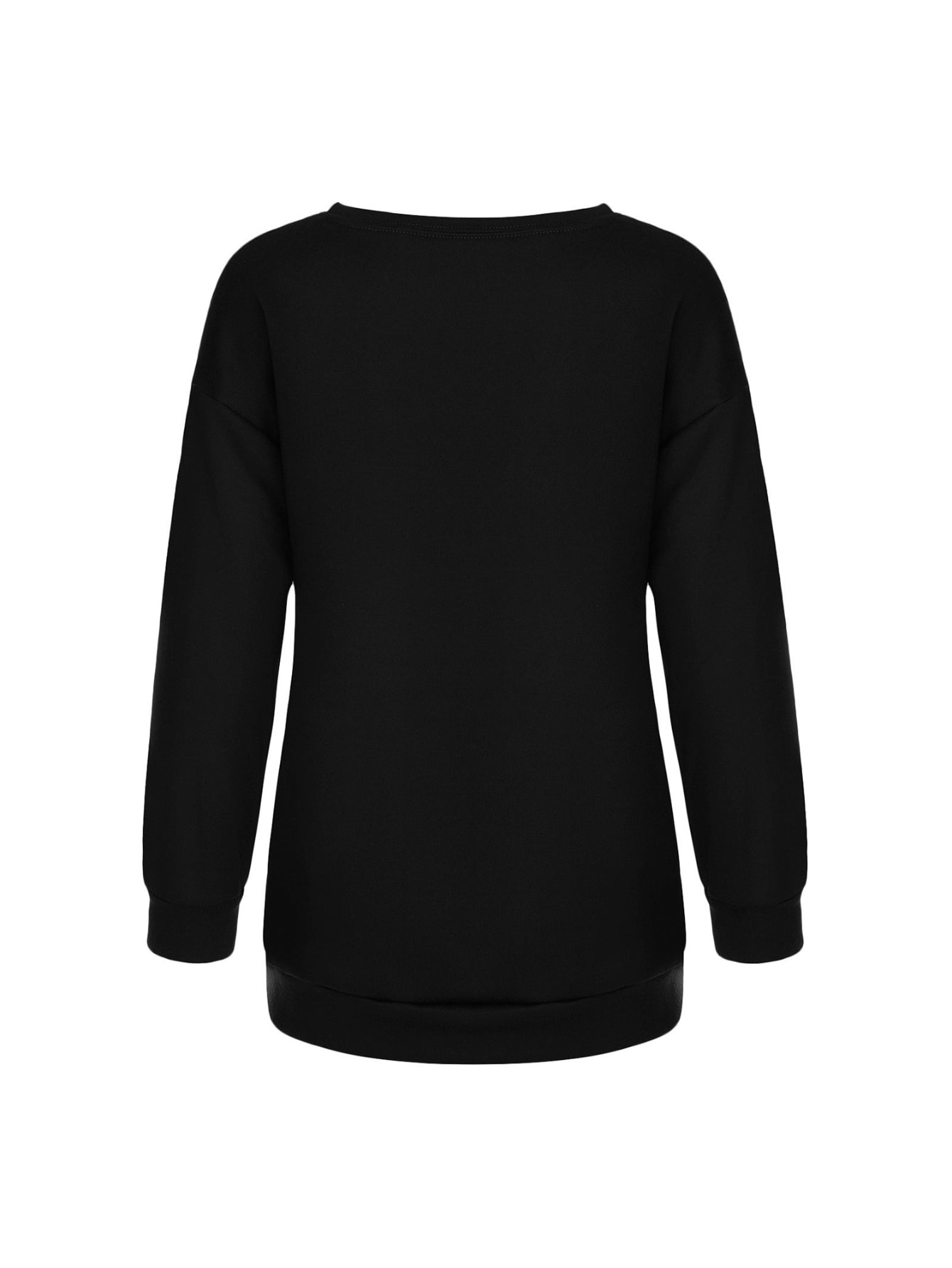 Women's Sweatshirt Casual Christmas Crew Neck Printed Long Sleeve Fashion Fall Loose Pullover
