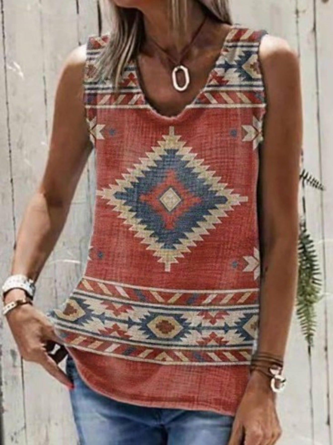 Women's Tank Tops Printed Sleeveless Tank Tops