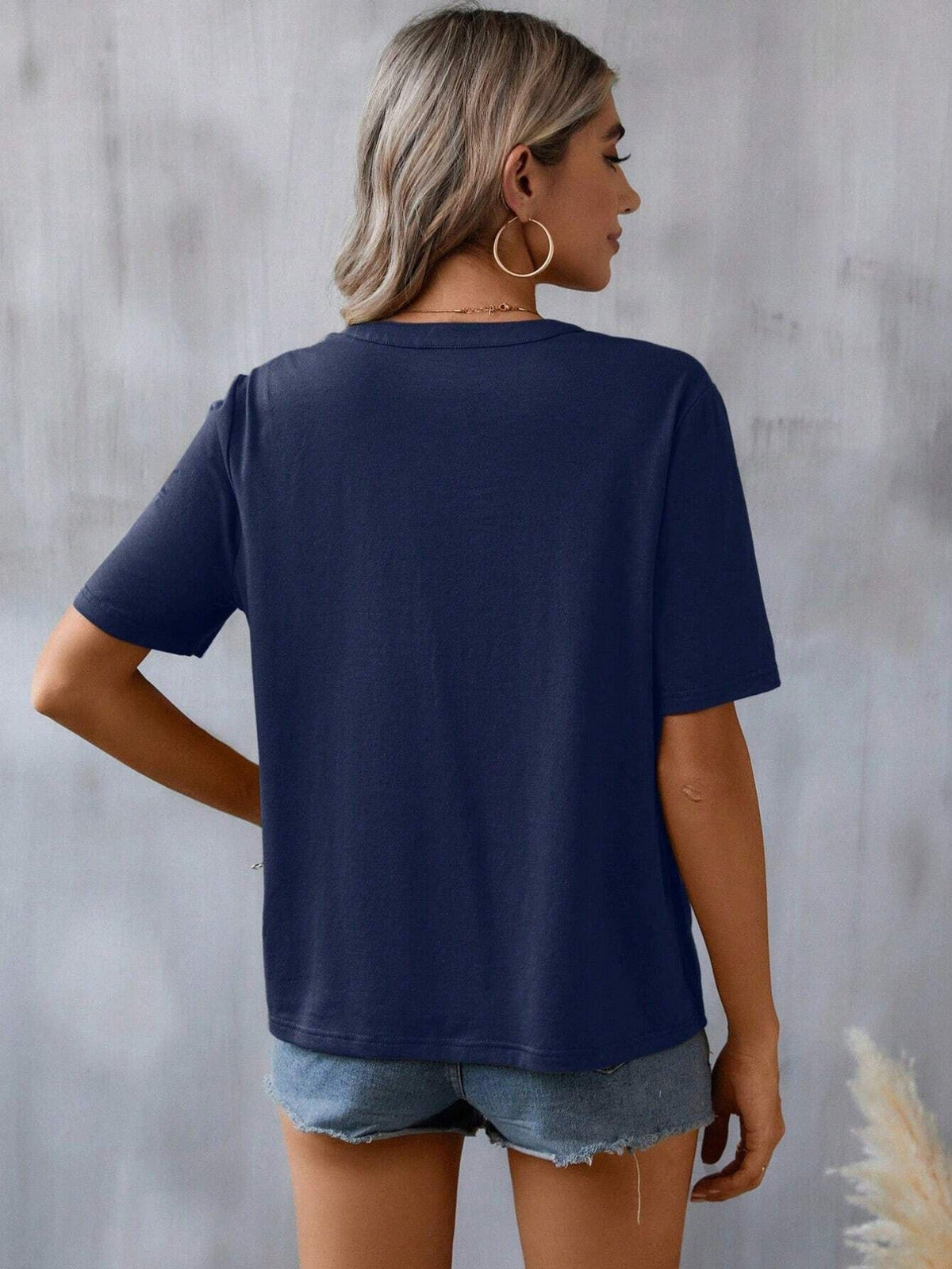 Embroidered Patchwork Lace T-Shirt