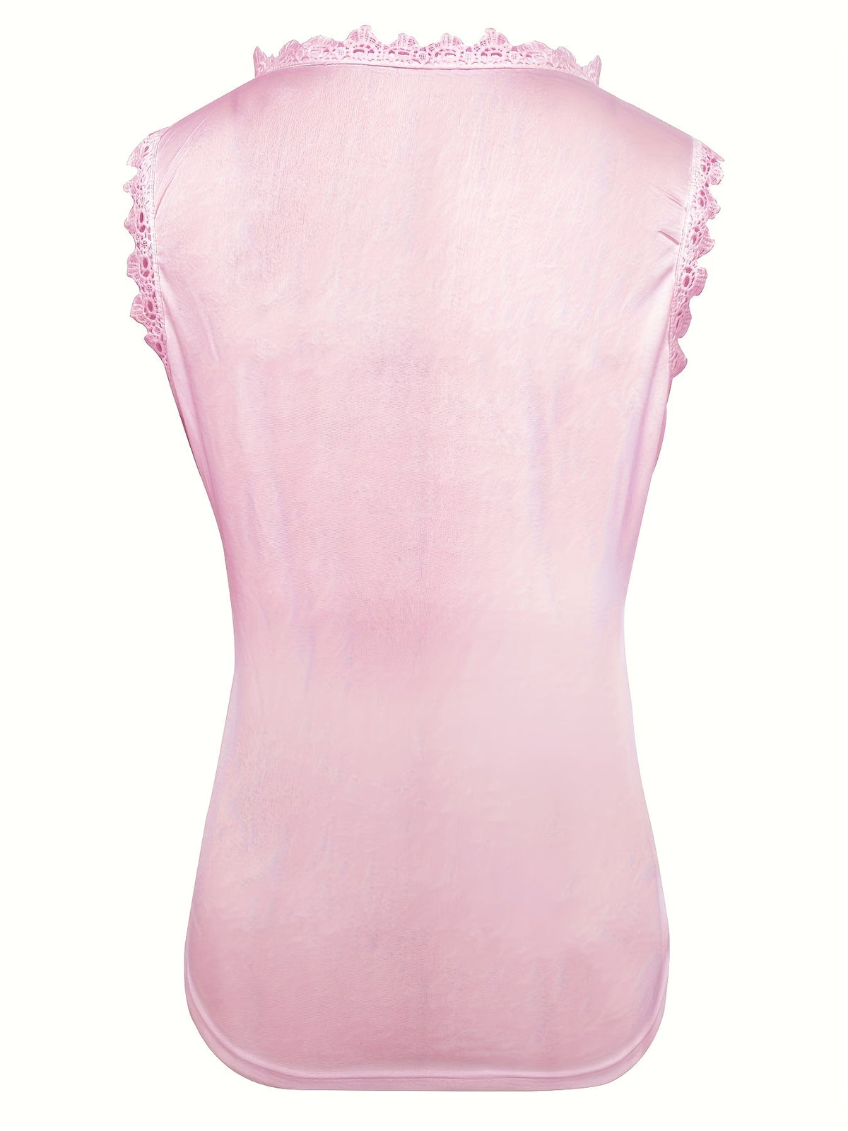 Sleeveless Lace Floral Square Neck Tank Top