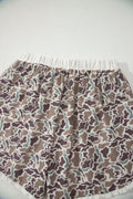 Khaki Camouflage Print Ruffle Boxer Shorts