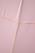 Pink Solid Color Tunic Tank Dress Athletic Shorts Two Piece Set