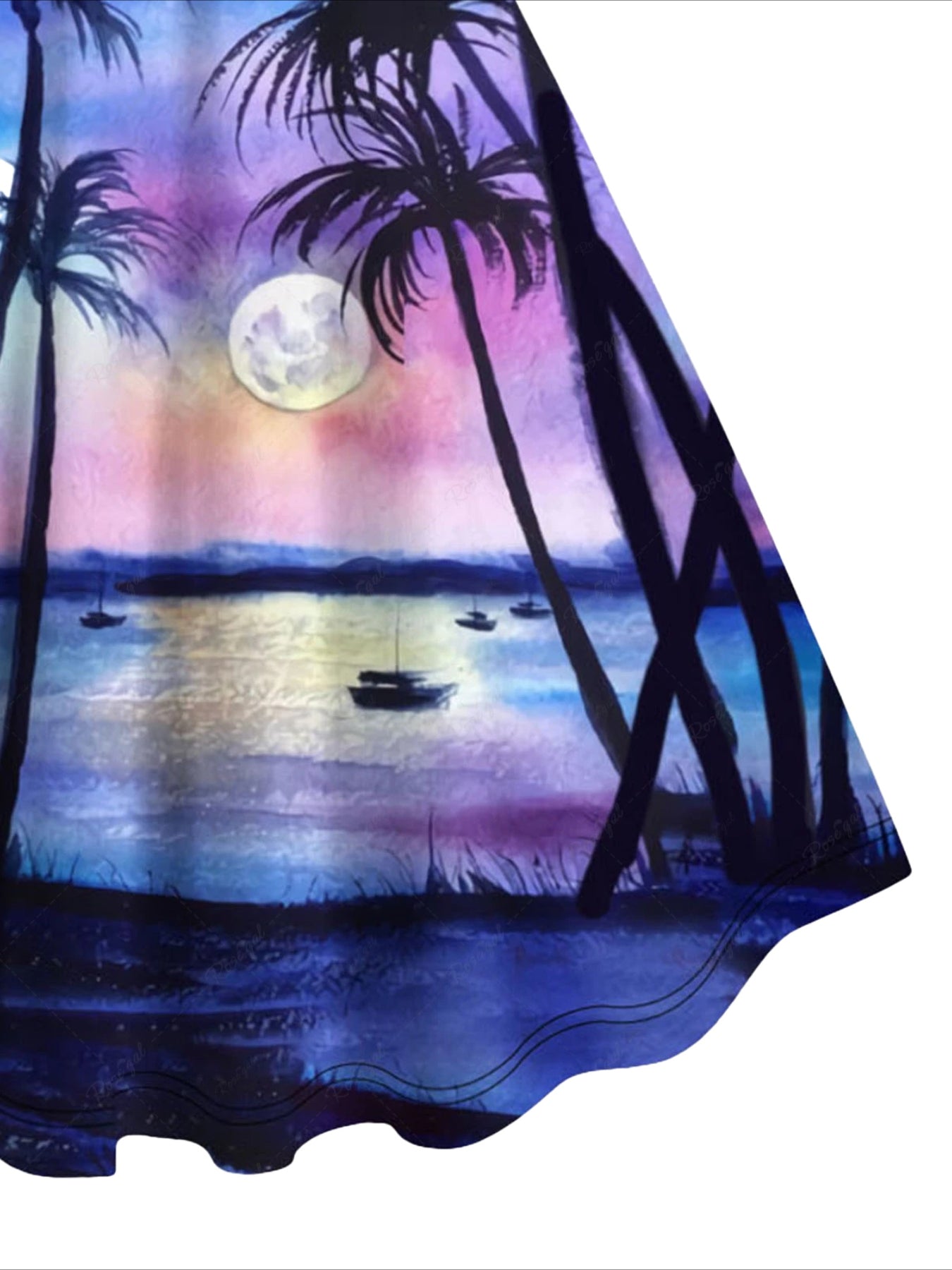 A-Line Sleeveless Knee-Length Tank Dress