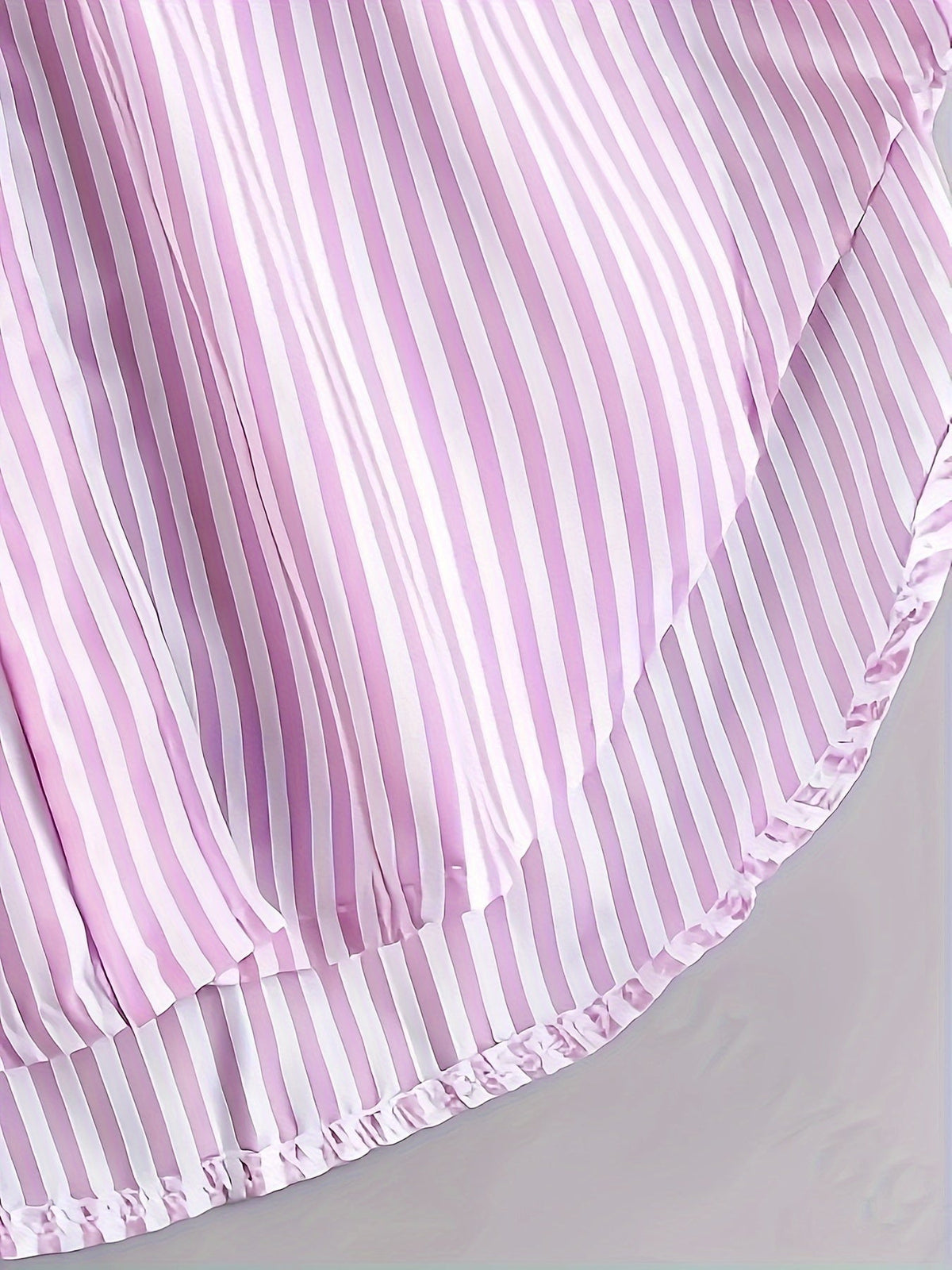 Stripe Print Polo Collar Button Shirt, Casual Long Sleeve Shirt