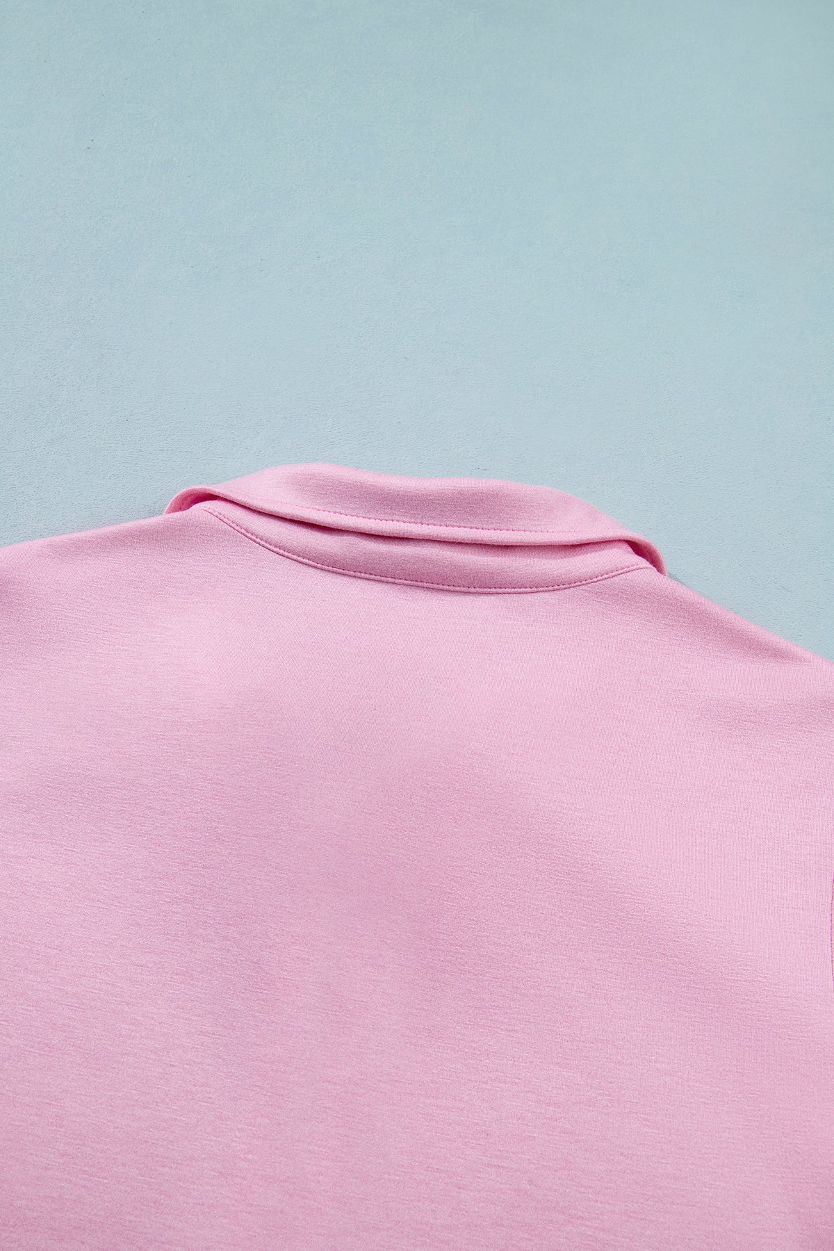Pink Solid Color Sleeveless Zipper Tank and Skort Set