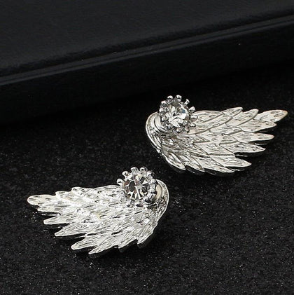 Free Gift Retro Stereo Angel Wing Earrings