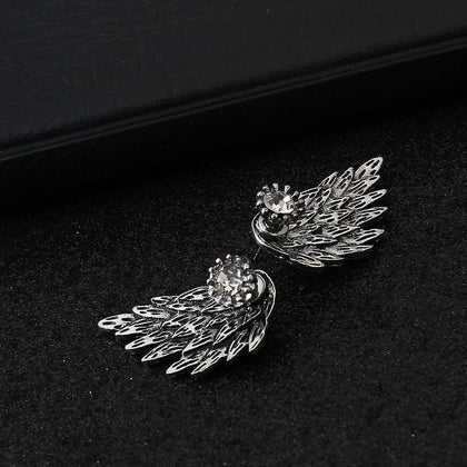 Free Gift Retro Stereo Angel Wing Earrings