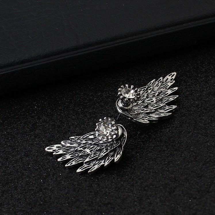 Free Gift Retro Stereo Angel Wing Earrings
