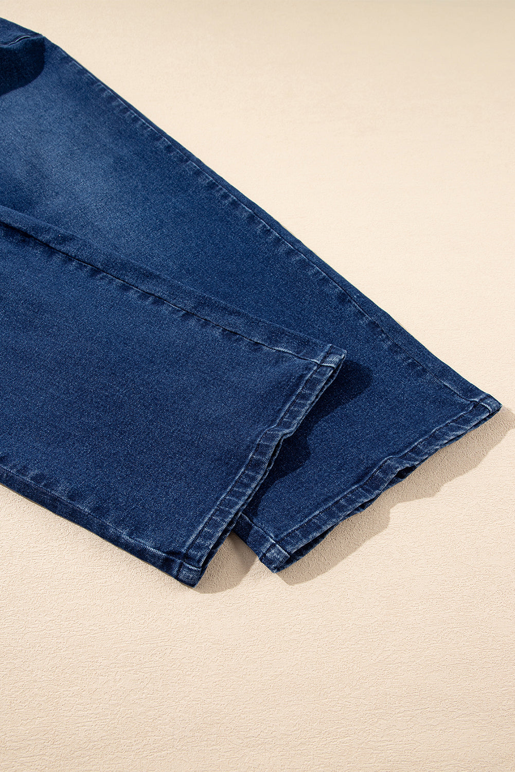 Dirty blue Daily Fashion Straight Leg Mid-rise Shift Jeans
