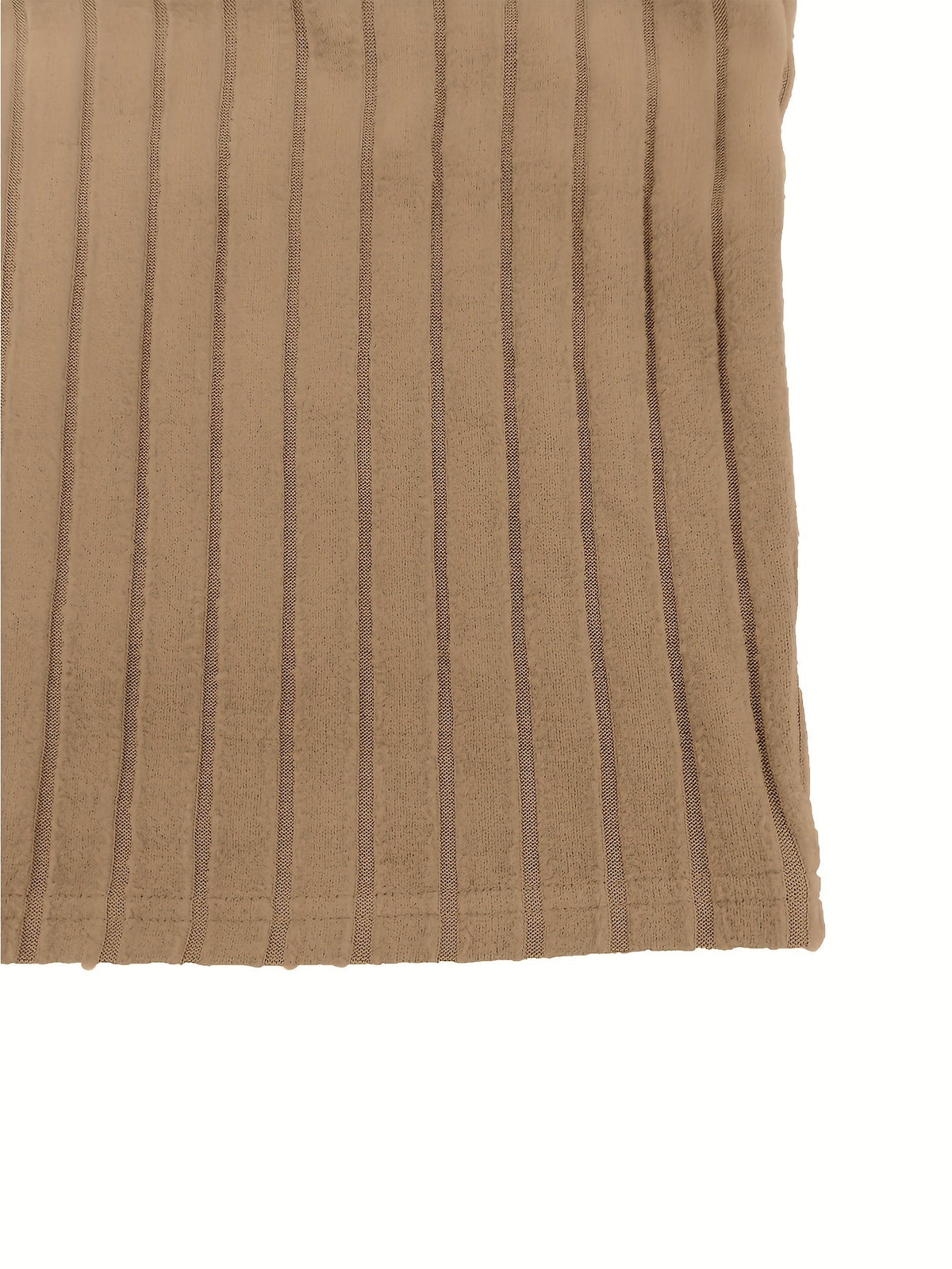 Basic Dress, Women's Solid Ribbed Long Sleeve Zipper V Neck Medium Stretch Bodycon Midi Dress