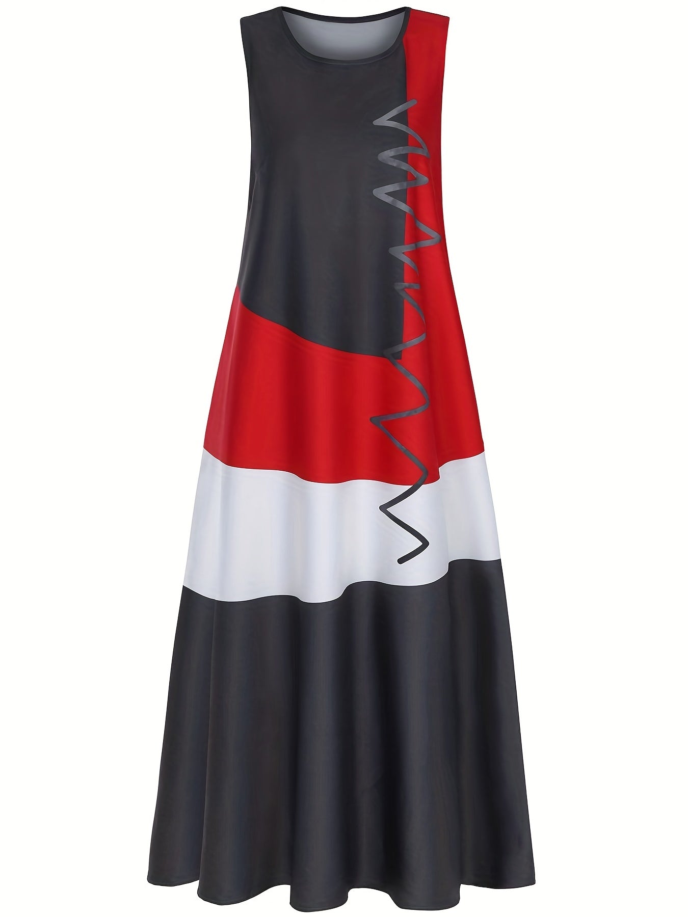 Sleeveless Maxi Tank Dress, Casual Every Day Dress