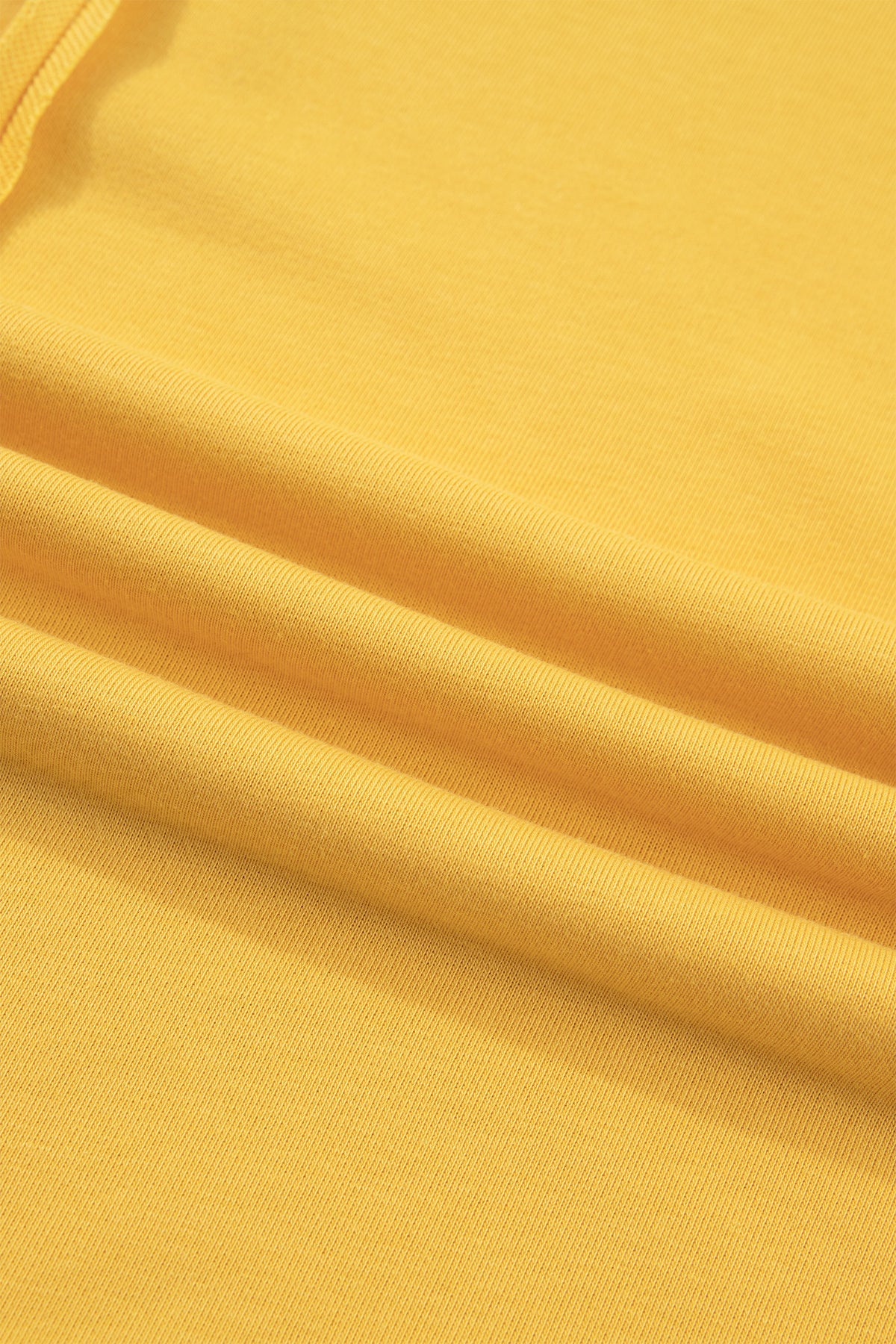 Banana Cream Loose Polo Tee Elastic Waist 2pcs Short Set
