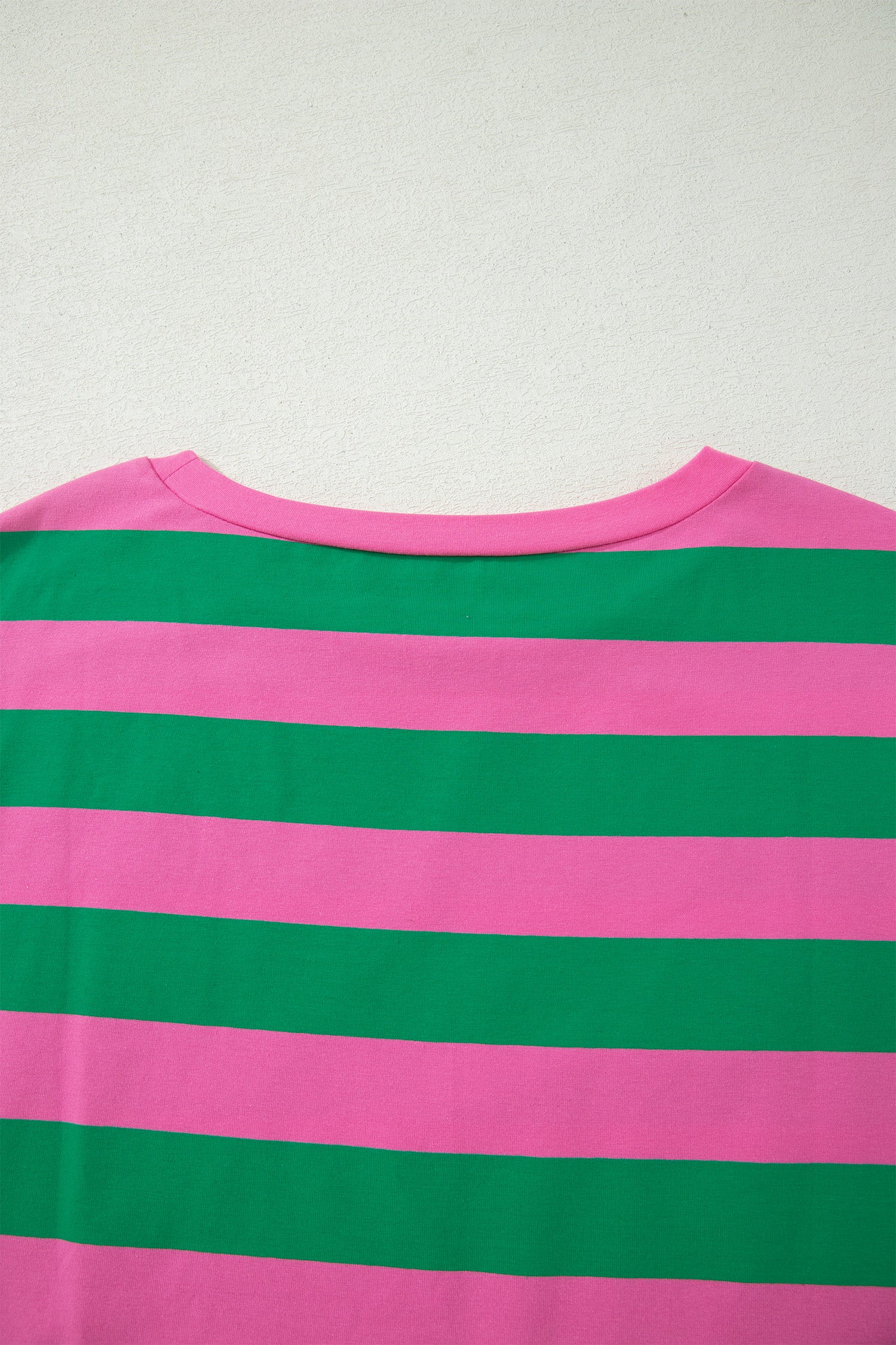 Rose Stripe Dolman Tee Drawstring Skort Athletic 2pcs Set
