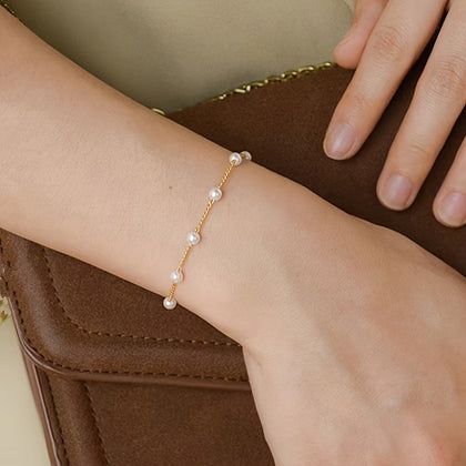 Minimalist Chain Bracelet, Versatile Fashion Summer Accessory, Simple Style, Adjustable Jewelry For Daily Wear, Party Decor