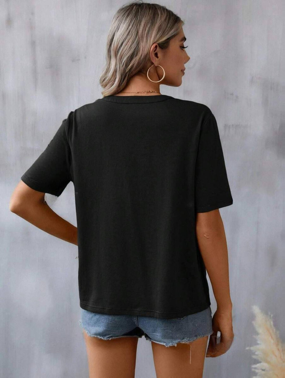 Embroidered Patchwork Lace T-Shirt