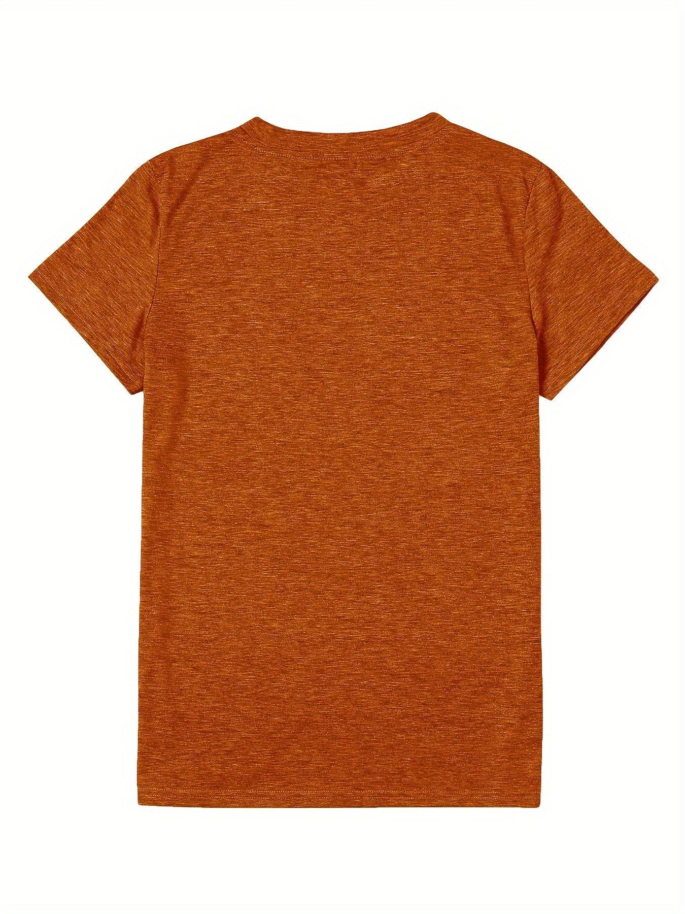 Daisy Flower Print Crew Neck Short Sleeve T-Shirt
