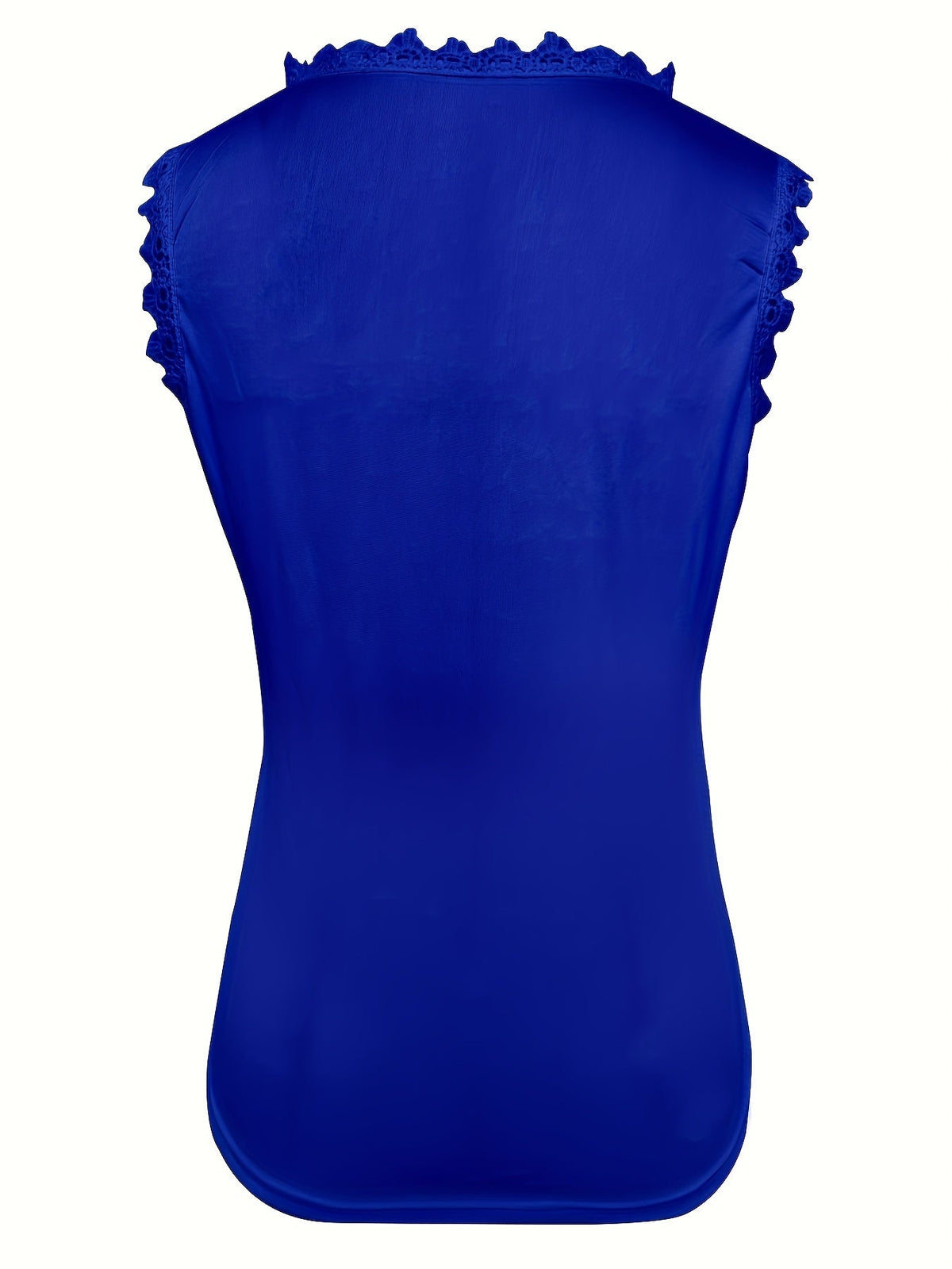 Sleeveless Lace Floral Square Neck Tank Top