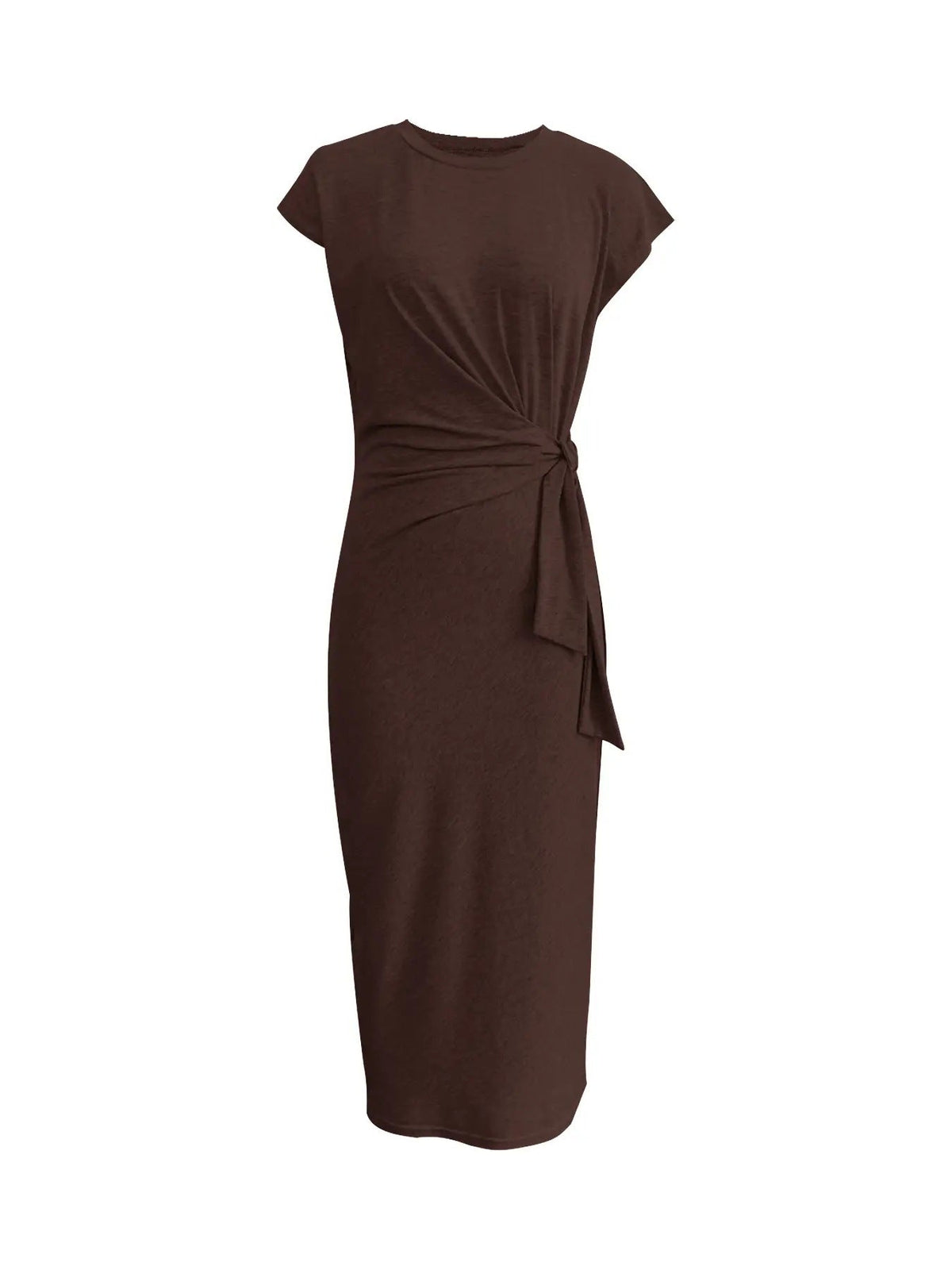 Sleeveless Round Neck Stylish Bodycon Dress