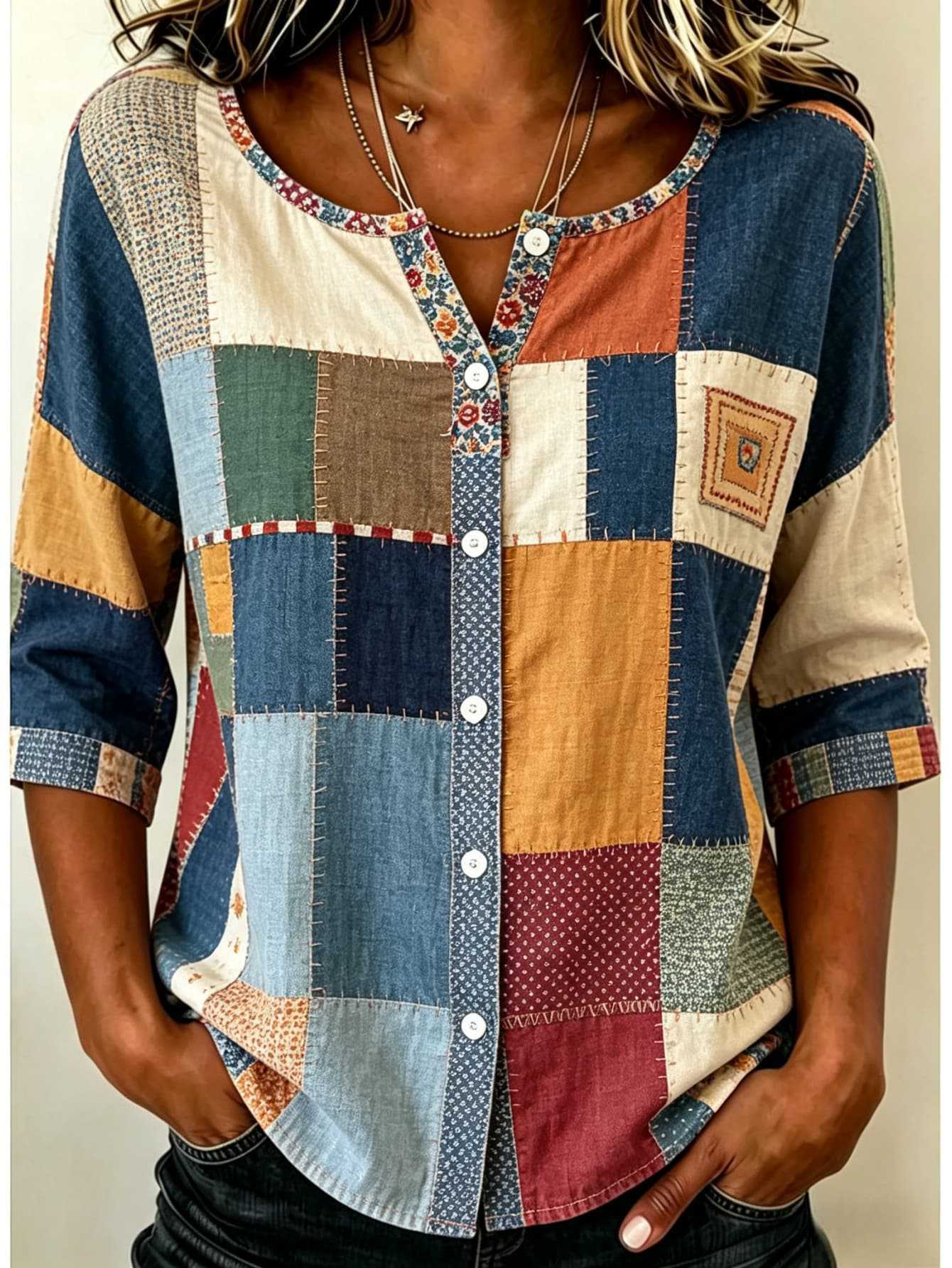 Crew Neck Half Sleeve Shirt Printing Casual Daily Top