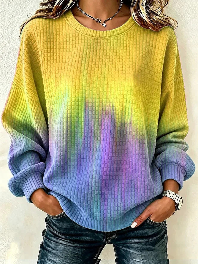 Casual Crew Neck Halloween Regular Fit Sweatshirt
