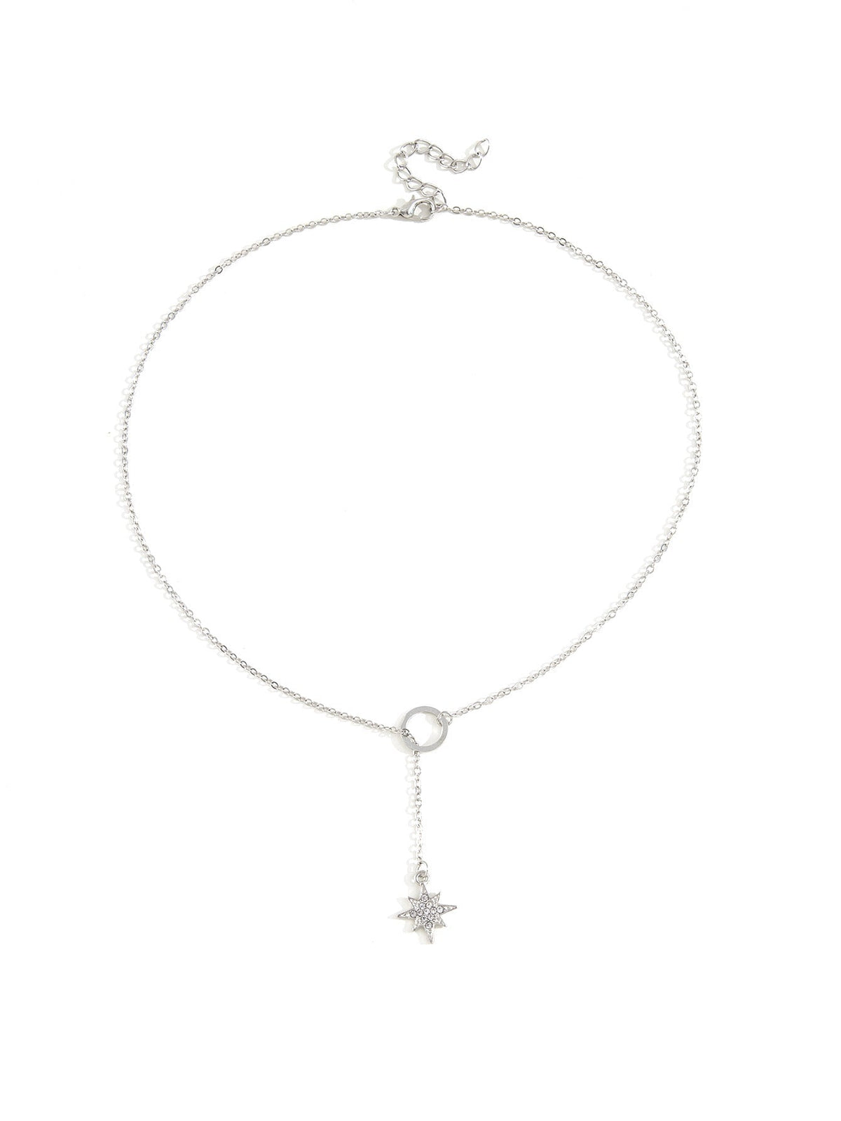 Simple Temperament Design Eight Mans Star Pendant