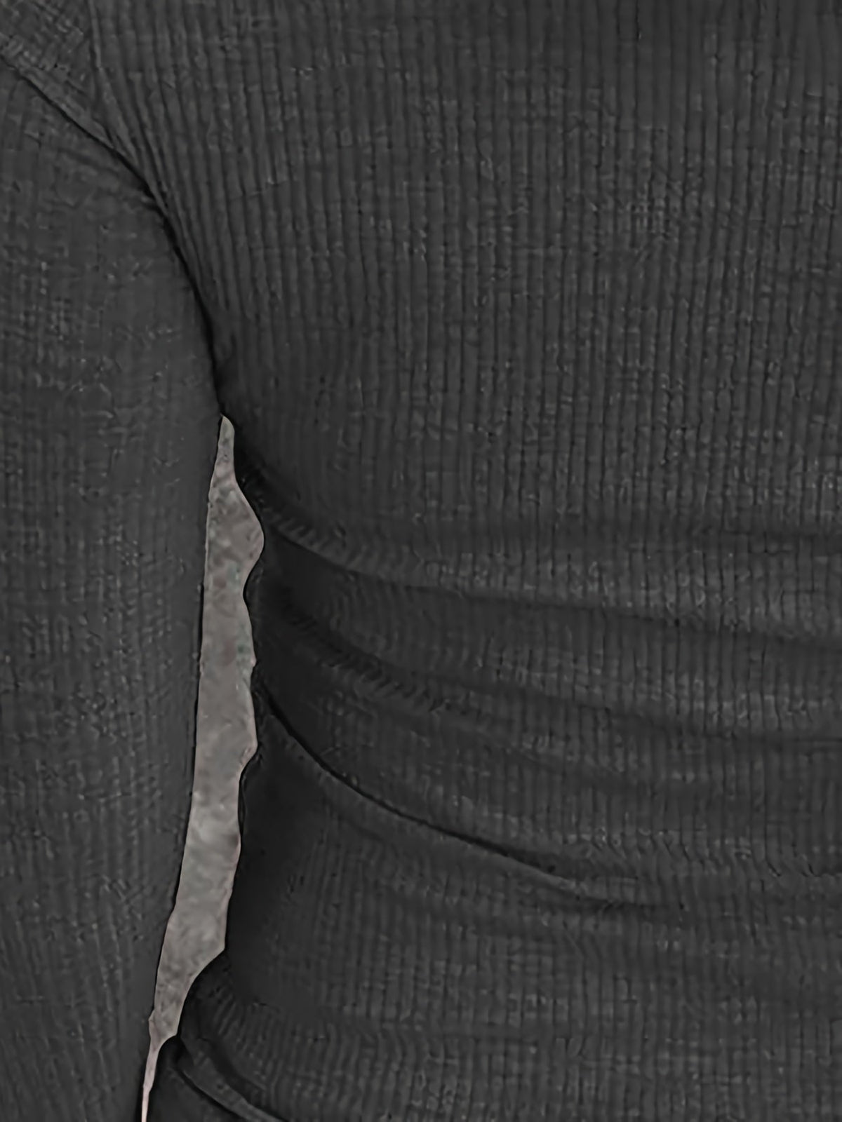Casual Button Scoop Neck T-shirt, Loose Long Sleeve Slim Fit Fashion T-Shirts Tops