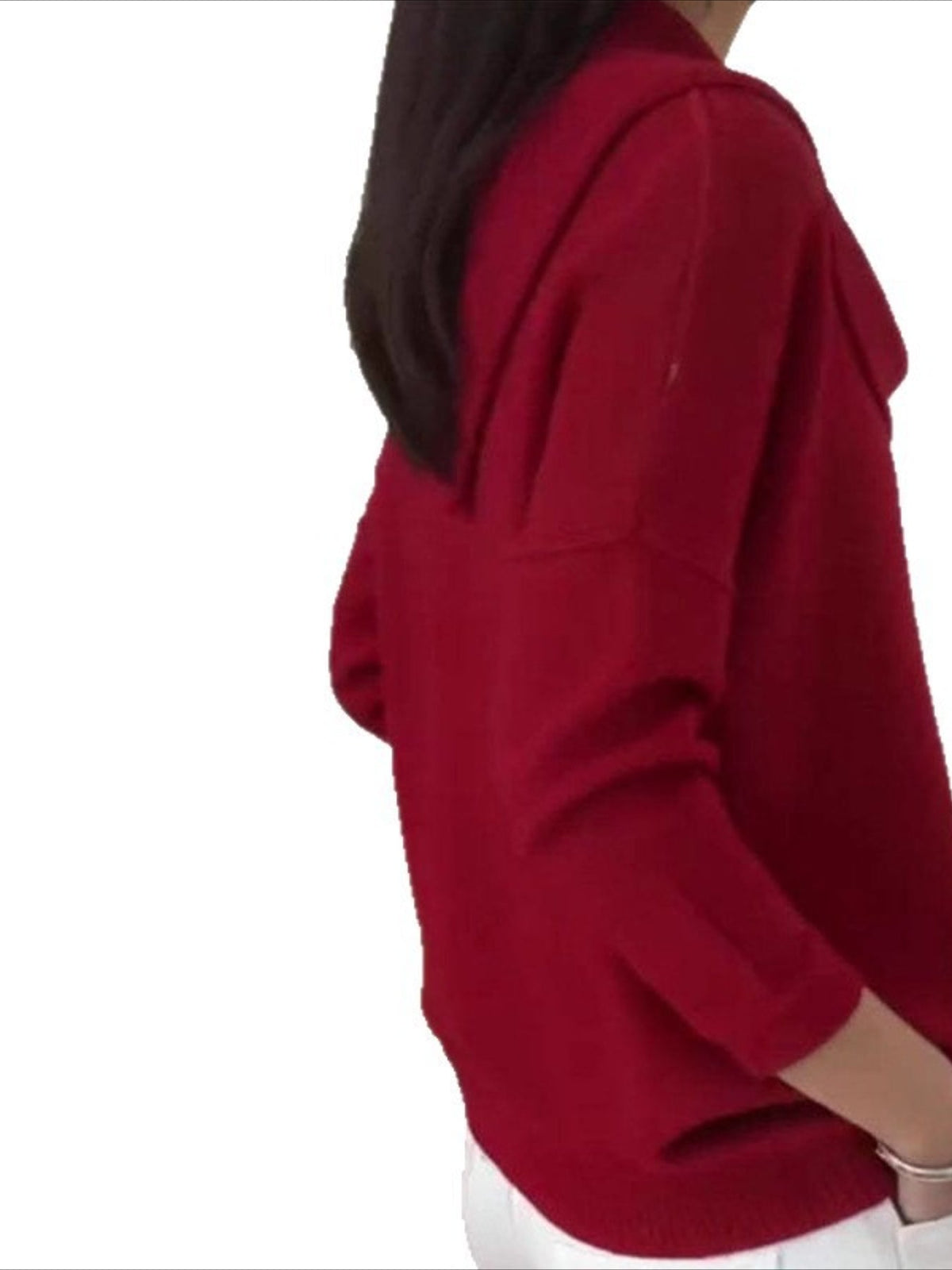 Crew Neck Long Sleeve Casual Sweater