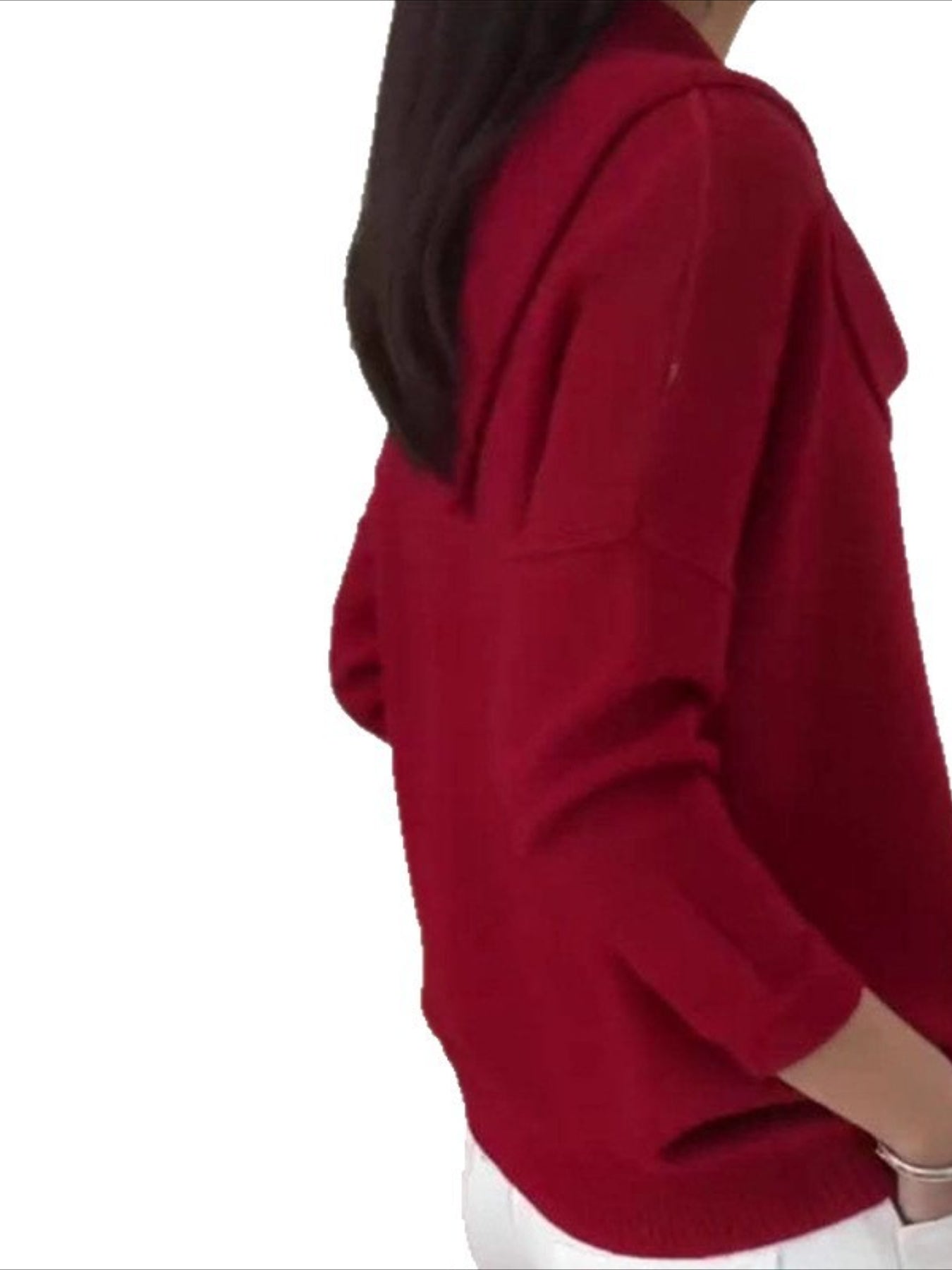 Crew Neck Long Sleeve Casual Sweater