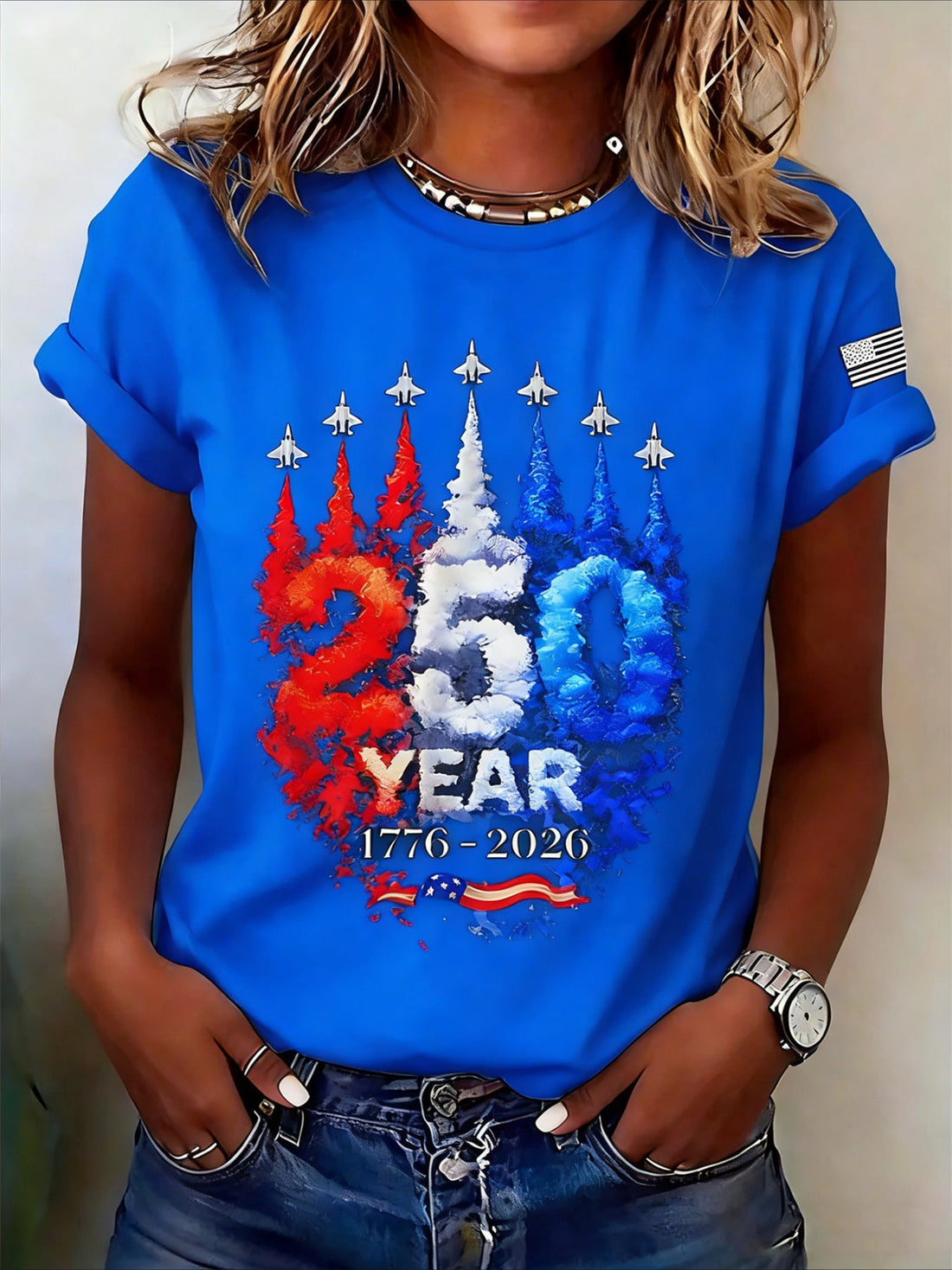 Regular Fit Casual Crew Neck Short Sleeve T-Shirt