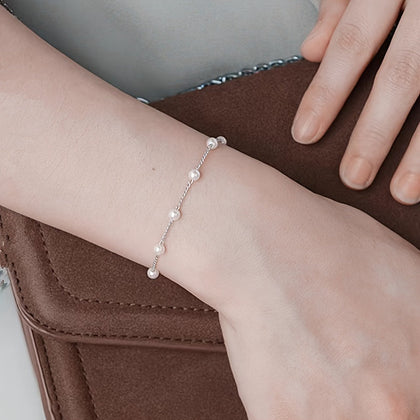 Free Gift Minimalist Chain Bracelet, Versatile Fashion Summer Accessory, Simple Style, Adjustable Jewelry For Daily Wear, Party Decor