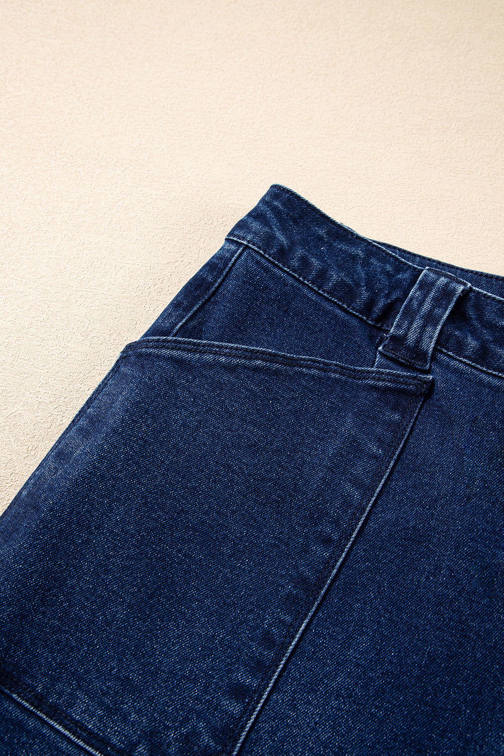 Dirty blue Daily Fashion Straight Leg Mid-rise Shift Jeans