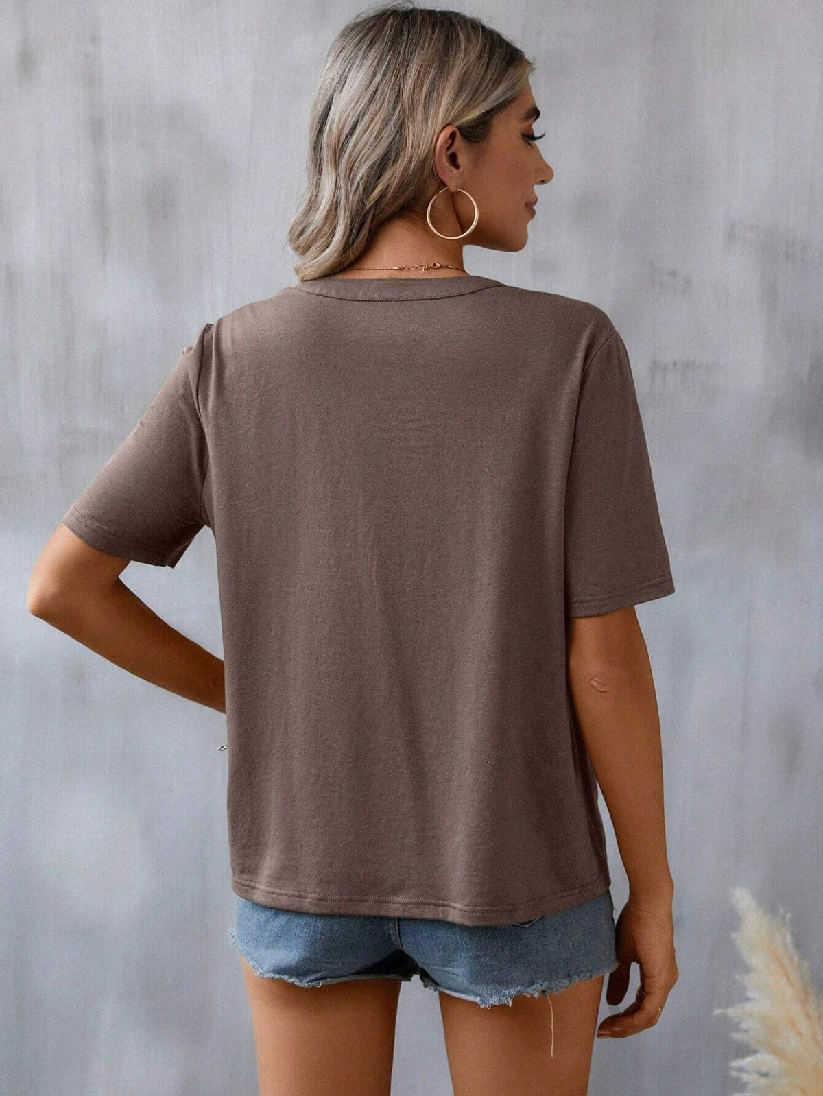 Embroidered Patchwork Lace T-Shirt