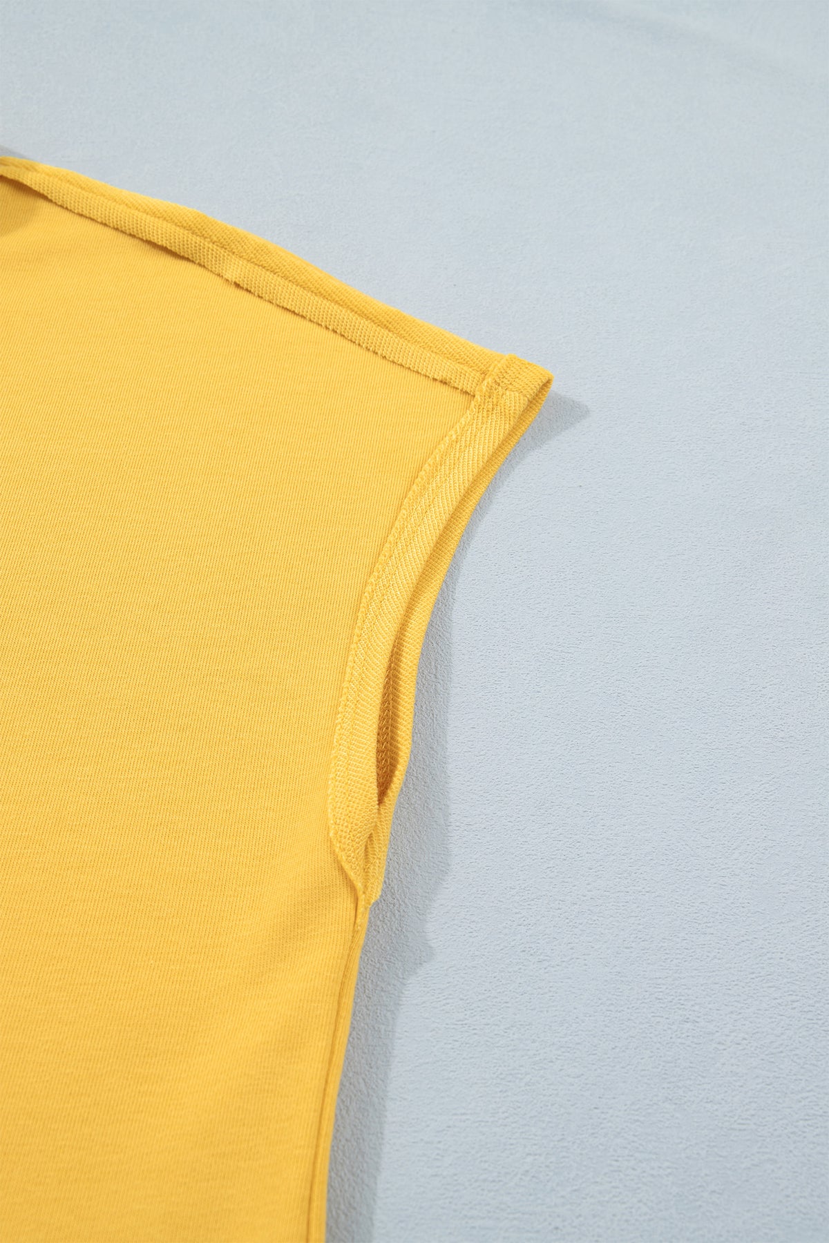 Banana Cream Loose Polo Tee Elastic Waist 2pcs Short Set
