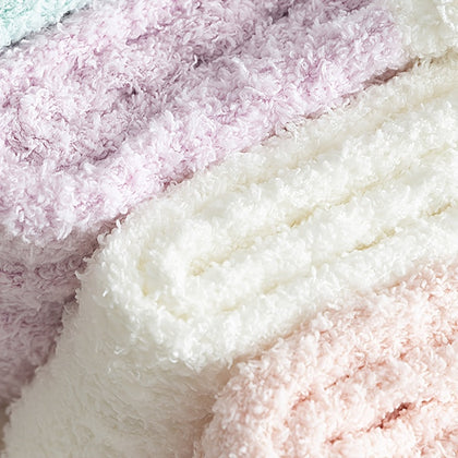 Thickened Fuzzy Socks, Comfy & Warm Mid Tube Socks, Women's Stockings & Hosiery