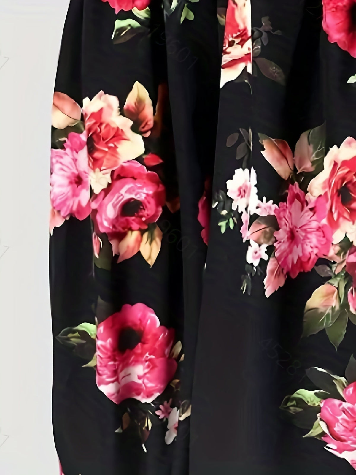 Lace Trim Floral Print Blouse, Casual Pleated Lantern Sleeve Off Shoulder Blouse