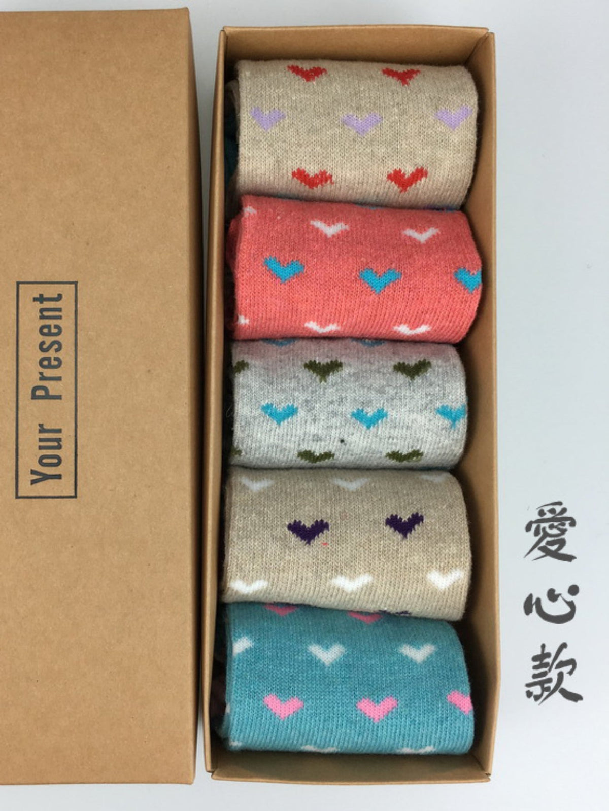 5 Pairs Christmas Elk Print Socks, Comfy & Warm Mid Tube Socks