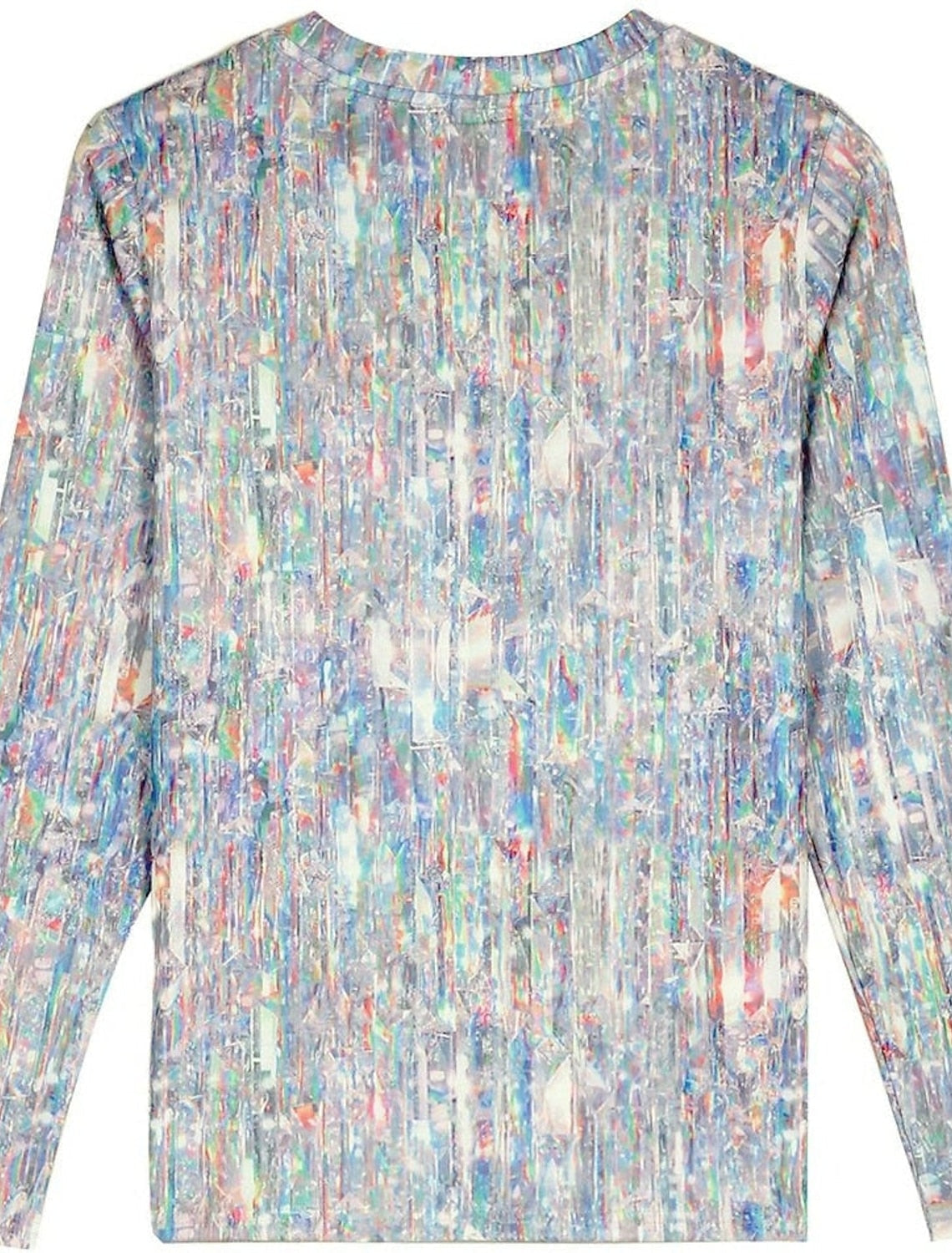 Print Long Sleeve Daily Weekend Fashion Basic Elegant Round Neck T shirt